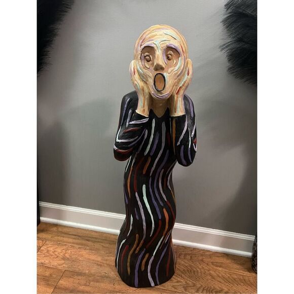 Design Toscano Silent Scream Statue sculpture 36in - Picture 1 of 10